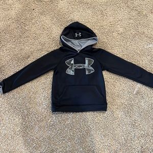 Worn once Black Under Armoir black sweatshirt hoodie